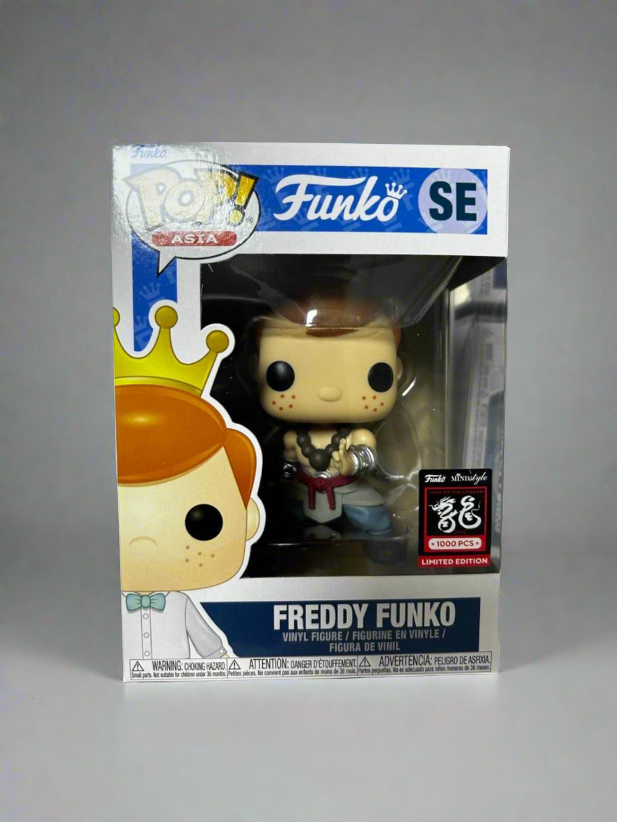 [UNRELEASED & DISCONTINUED] Pop! Asia (Chinese Stories) - LE1000 Freddy Funko as Ru Zhi Shen with Pop Armor Included Main image