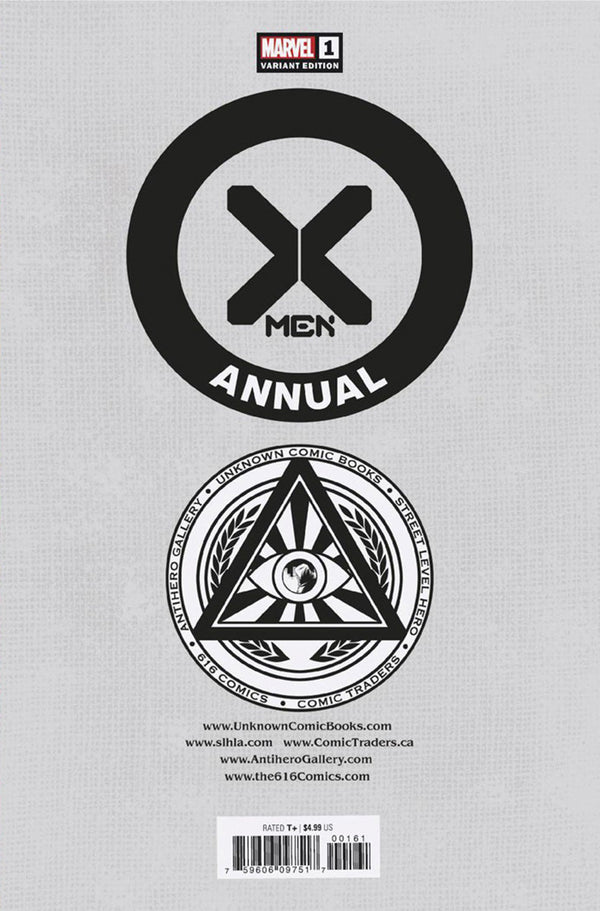 X-Men Annual #1 Unknown Comics Stephen Segovia Exclusive Virgin Var (12/21/2022) - Collectors World Toys