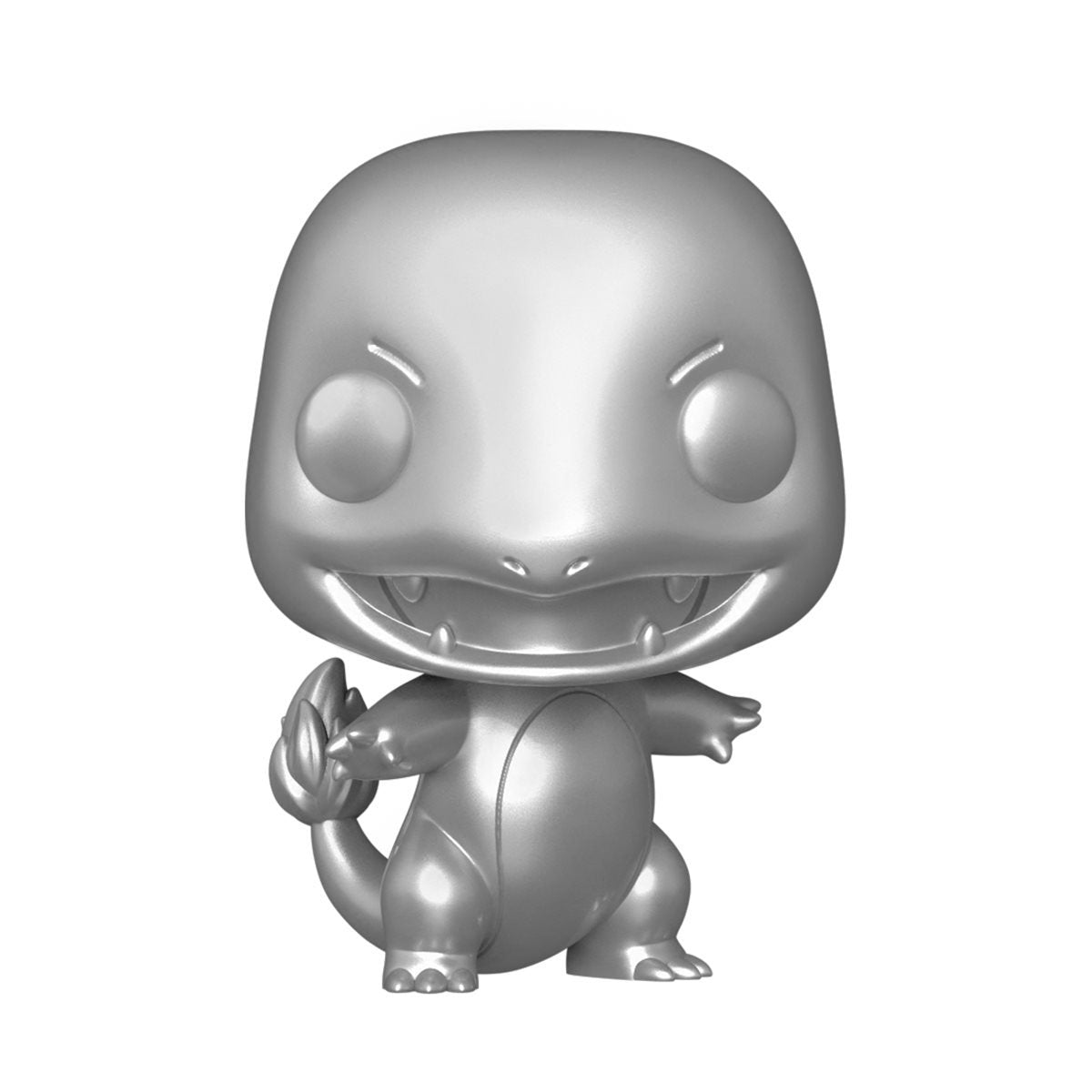 Funko Pop! Pokemon: Metallic Silver Charmander Main image