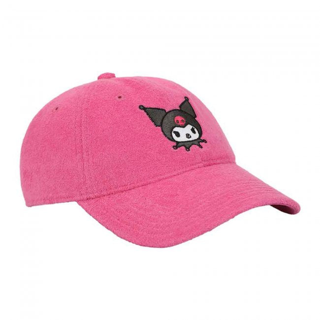 Kuromi Terry Cloth Embroidered Hat - Collectors World Toys
