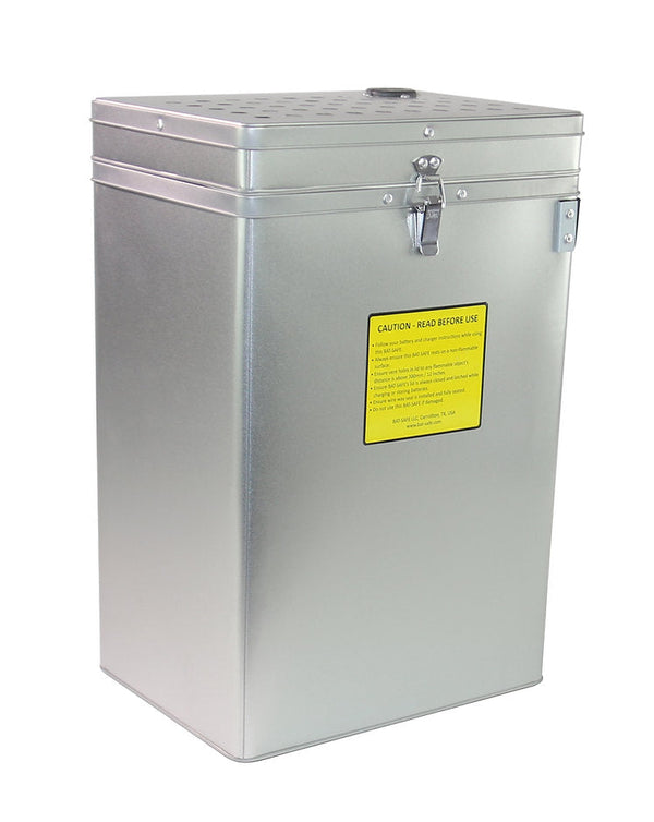 XL LiPo Battery Charging Safe Box, Un-painted