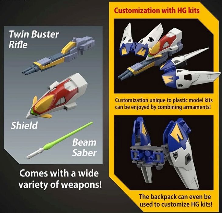 Bandai - #18 Wing Gundam Zero "Gundam Wing" , Bandai Spirits Hobby SD-EX Standard