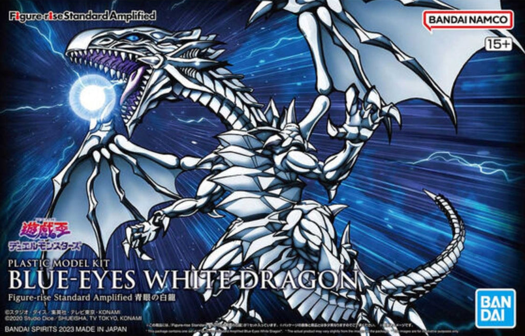 Amplified Blue-Eyes White Dragon "Yu-Gi-Oh!", Bandai