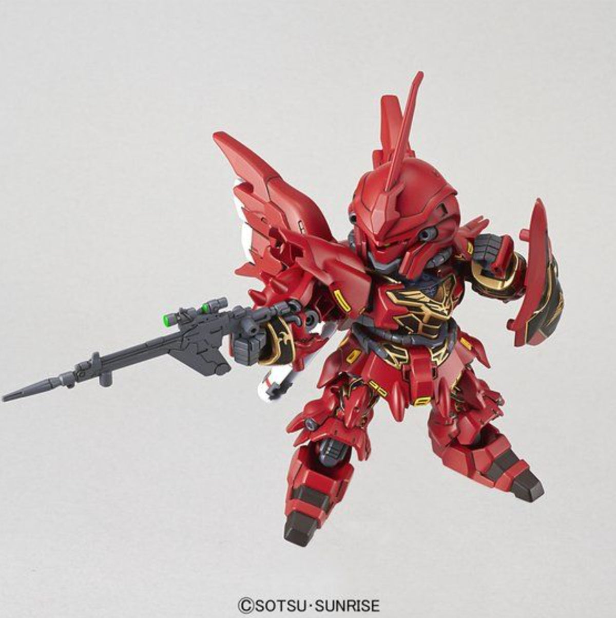 Bandai - SD Gundam EX-Standard Sinanju "Gundam Build Fighters" Model Kit