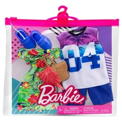 Barbie and Ken Tropical Fashion 2-Pack Main image