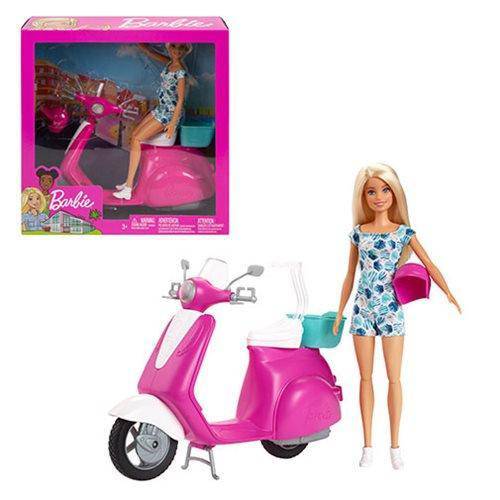 Barbie Doll and Scooter Main image
