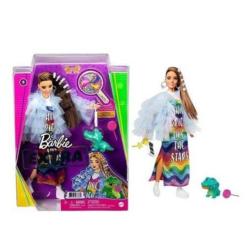 Barbie Extra Doll - Select Figure(s) Doll #9 - Ruffled Jacket