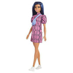 Barbie Fashionista - Select Figure(s) #143 Pink Snake Print Dress & Over Shoulder Bag