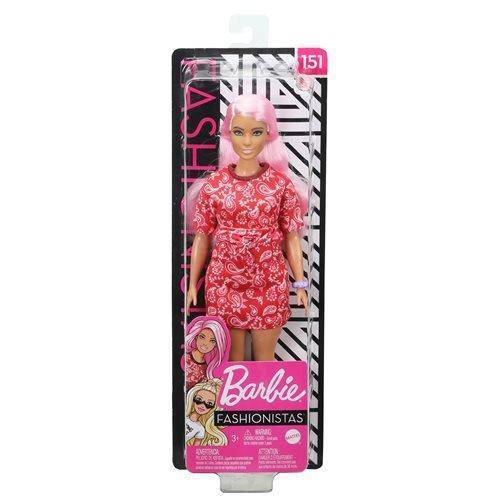 Barbie Fashionista - Select Figure(s) Doll #151 with Long Pink Hair