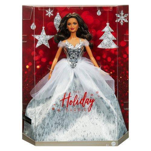 Barbie Holiday 2021 Doll - Brunette Hair - Collectors World Toys