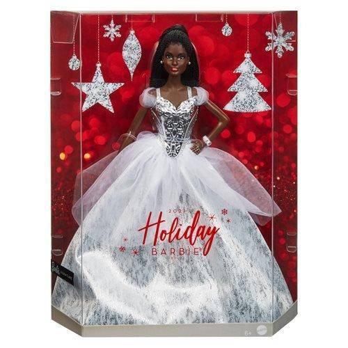 Barbie Holiday 2021 Doll - Dark Hair - Collectors World Toys