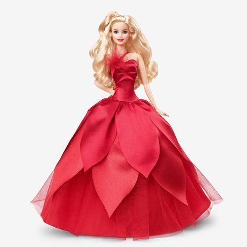 Barbie Holiday Doll 2022 - Select Figure(s) Wavy Blonde Hair