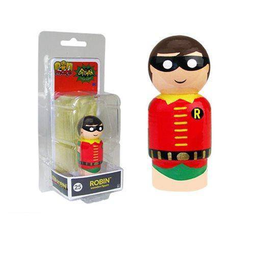 Batman Classic TV Series Robin Pin Mate Wooden Figure Hover Image