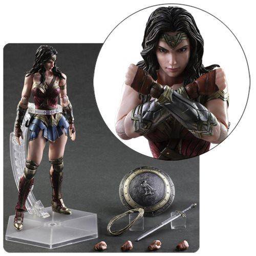 Batman v Superman: Dawn of Justice Wonder Woman Play Arts Kai Action Figure Hover Image