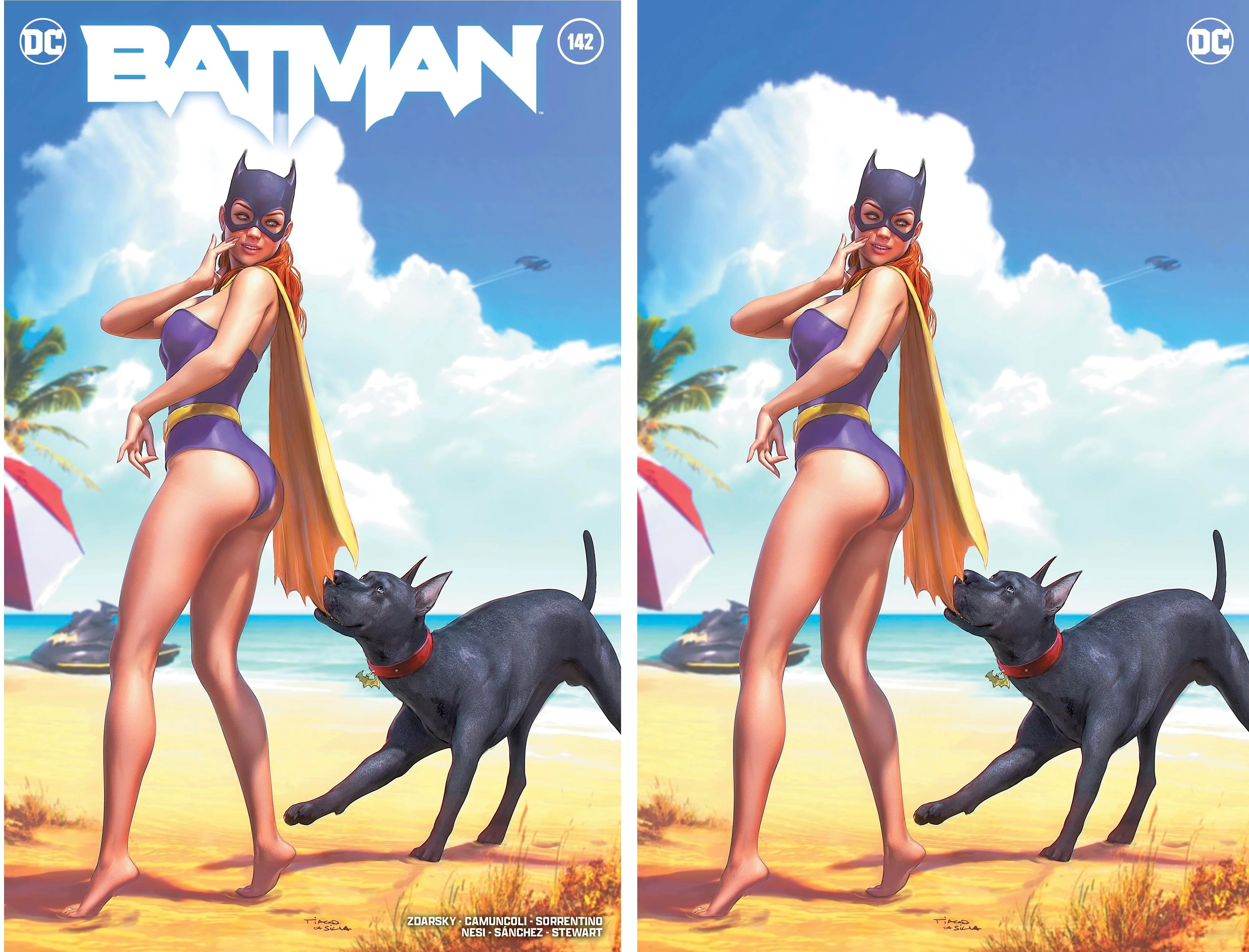BATMAN #142 (TIAGO DA SLVA COPPERTONE HOMAGE TRADE/VIRGIN VARIANT SET)(2024) Main image