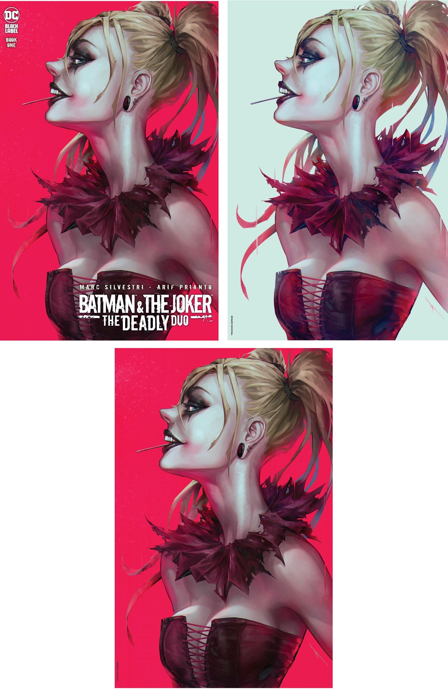BATMAN & THE JOKER: THE DEADLY DUO #1 (IVAN TAO EXCLUSIVE TRADE/VIRGIN/FOIL VARIANT SET)(2022) Main image