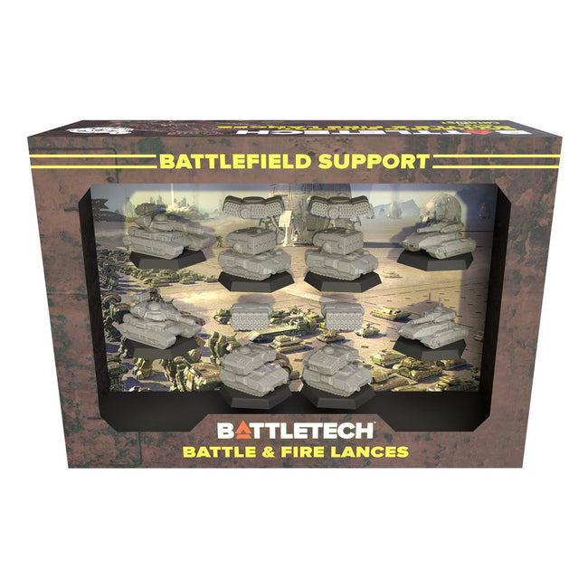 Battlefield Support - Battle & Fire Lances - Collectors World Toys Hover Image