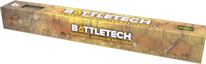 Battletech - Savannah Sinkholes/Mountain Lake Battlemat - Collectors World Toys