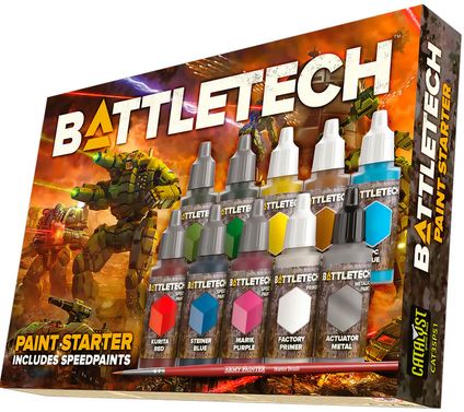 Battletech Paint Starter Set Main image