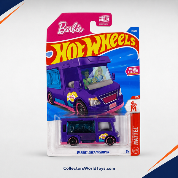 Hot Wheels Barbie Dream Camper | Mattel Series 1/5 - 21/250