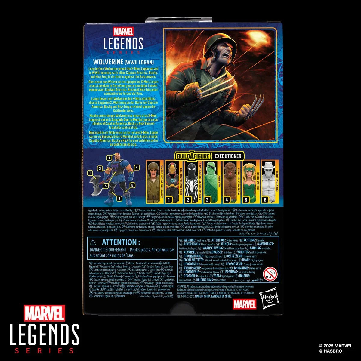 Marvel Legends Executioner Series 6-Inch Action Figures