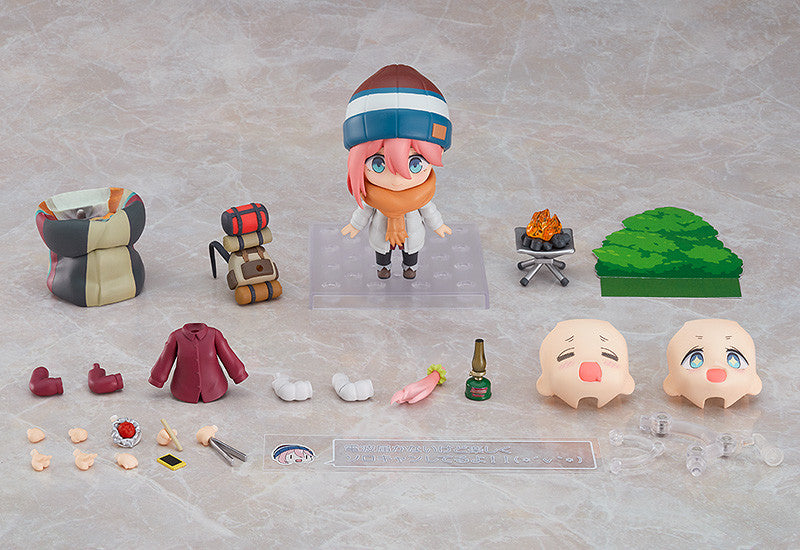 Laid-Back Camp Nendoroid 1623- DX Nadeshiko Kagamihara: Solo Camp Ver. DX Edition Figure - Collectors World Toys