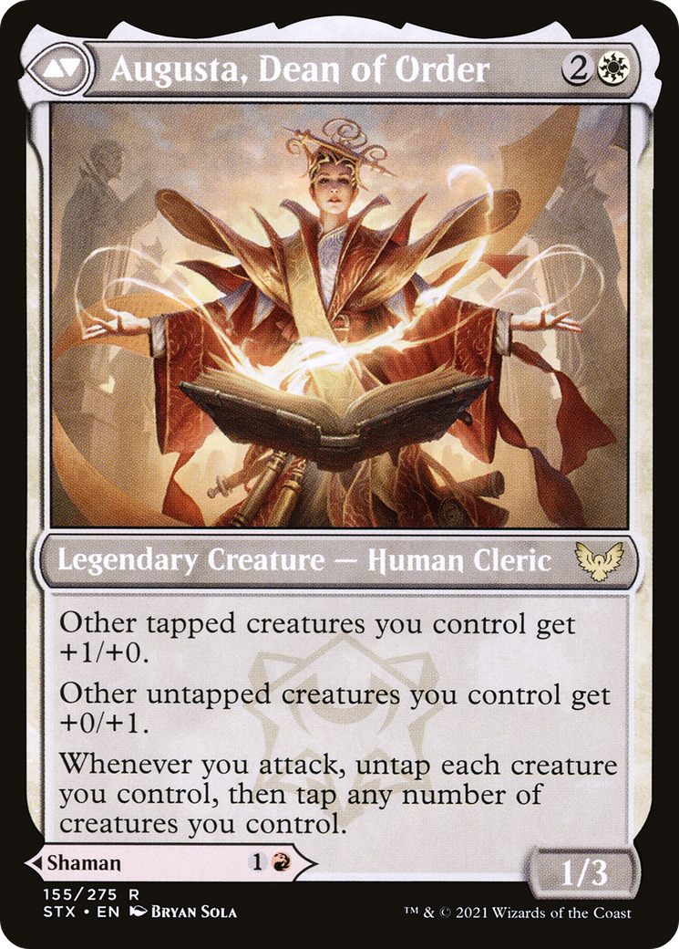 Plargg, Dean of Chaos // Augusta, Dean of Order (LIST-STX-155) - The List