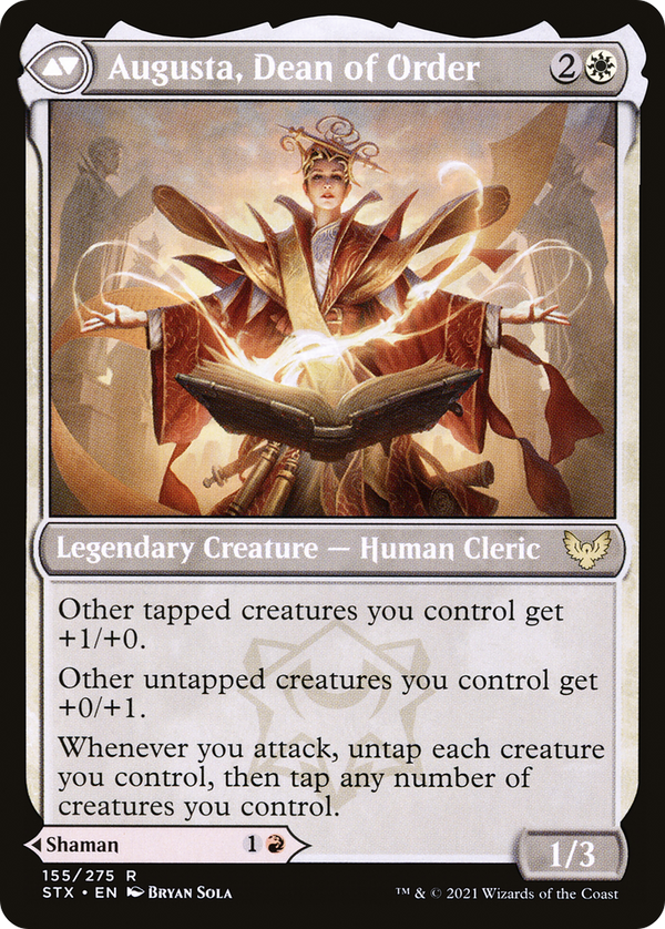 Plargg, Dean of Chaos // Augusta, Dean of Order (LIST-STX-155) - The List