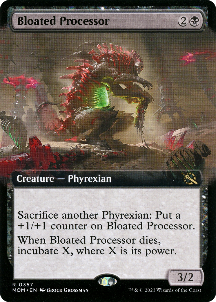 Bloated Processor (MOM-357) - March of the Machine: (Extended Art)