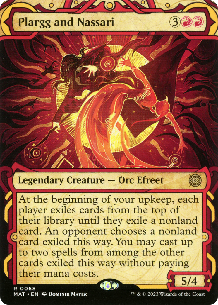 Plargg and Nassari (MAT-068) - March of the Machine: The Aftermath: (Showcase) (Borderless)