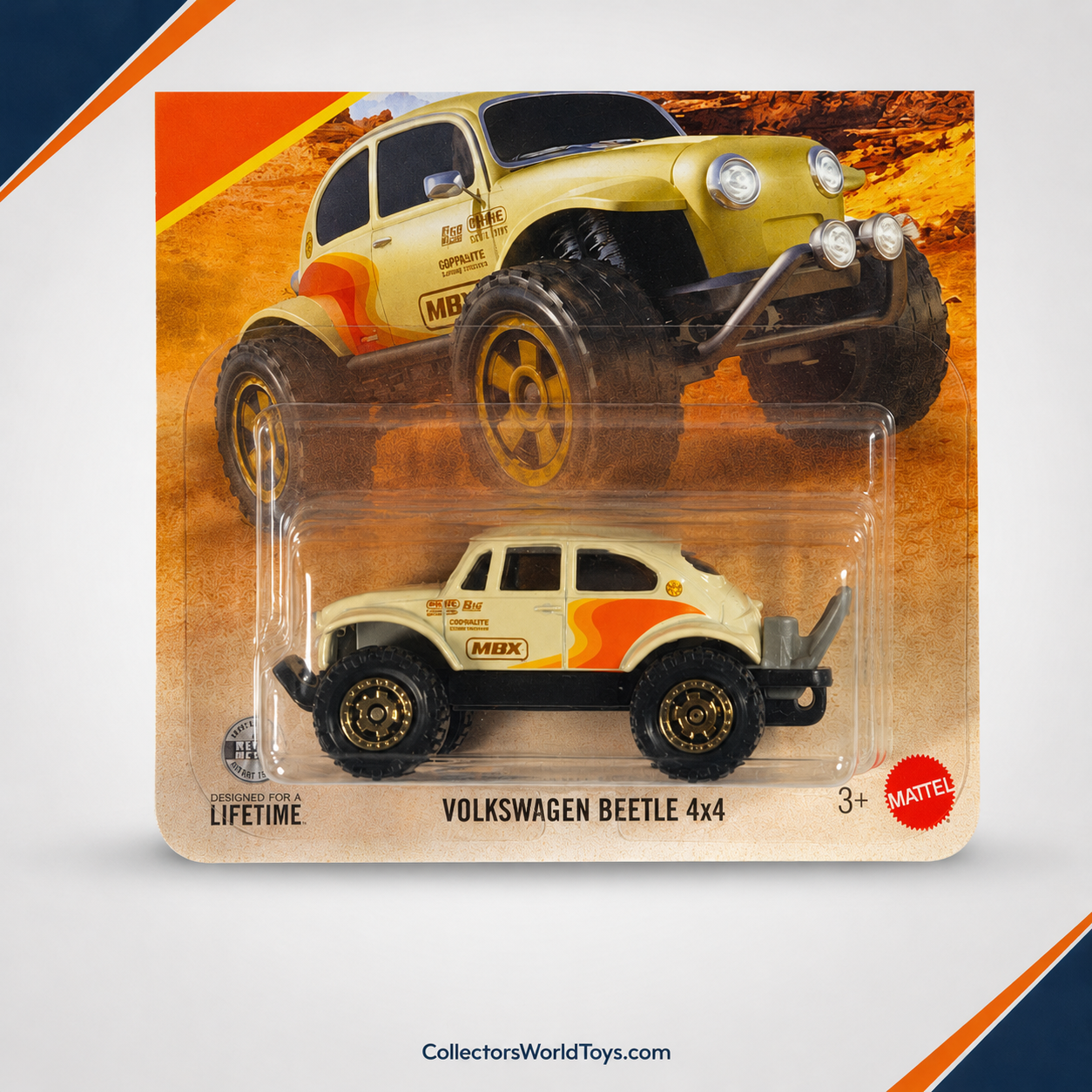 Matchbox Volkswagen Beetle 4x4 38/125 Die-Cast Vehicle Secondary image