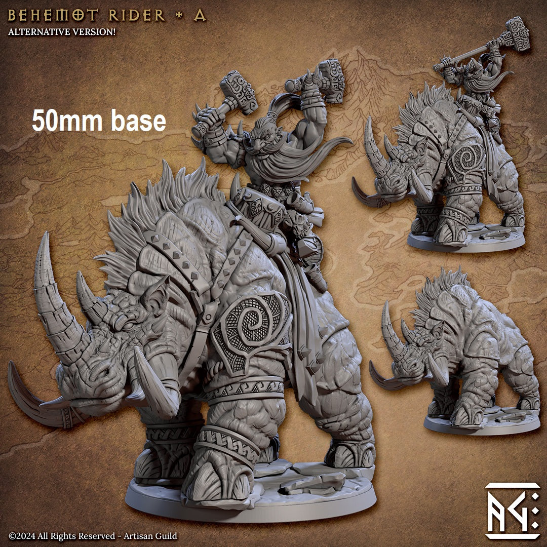 Behemot Rider (Base Sculpt A) Main image