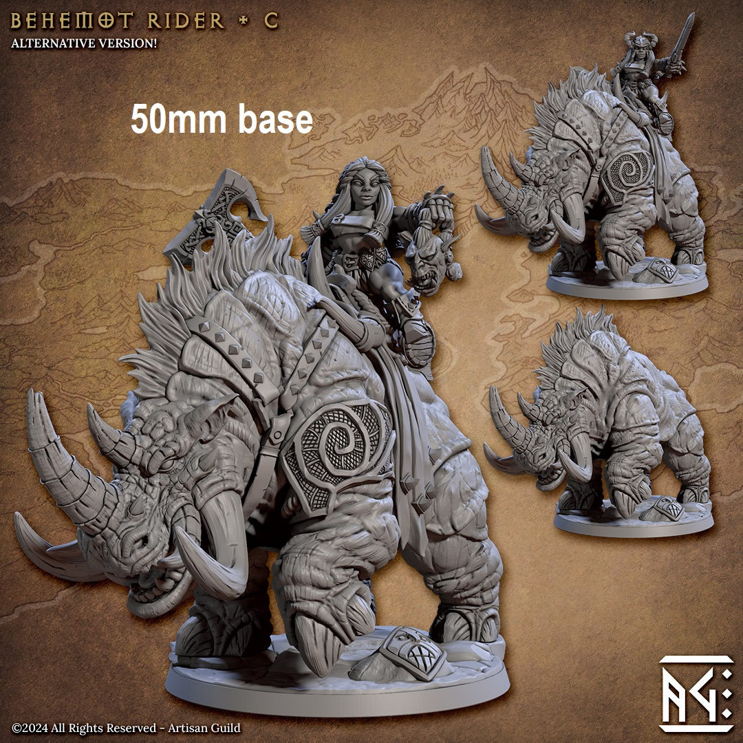 Behemot Rider (Base Sculpt C) Main image