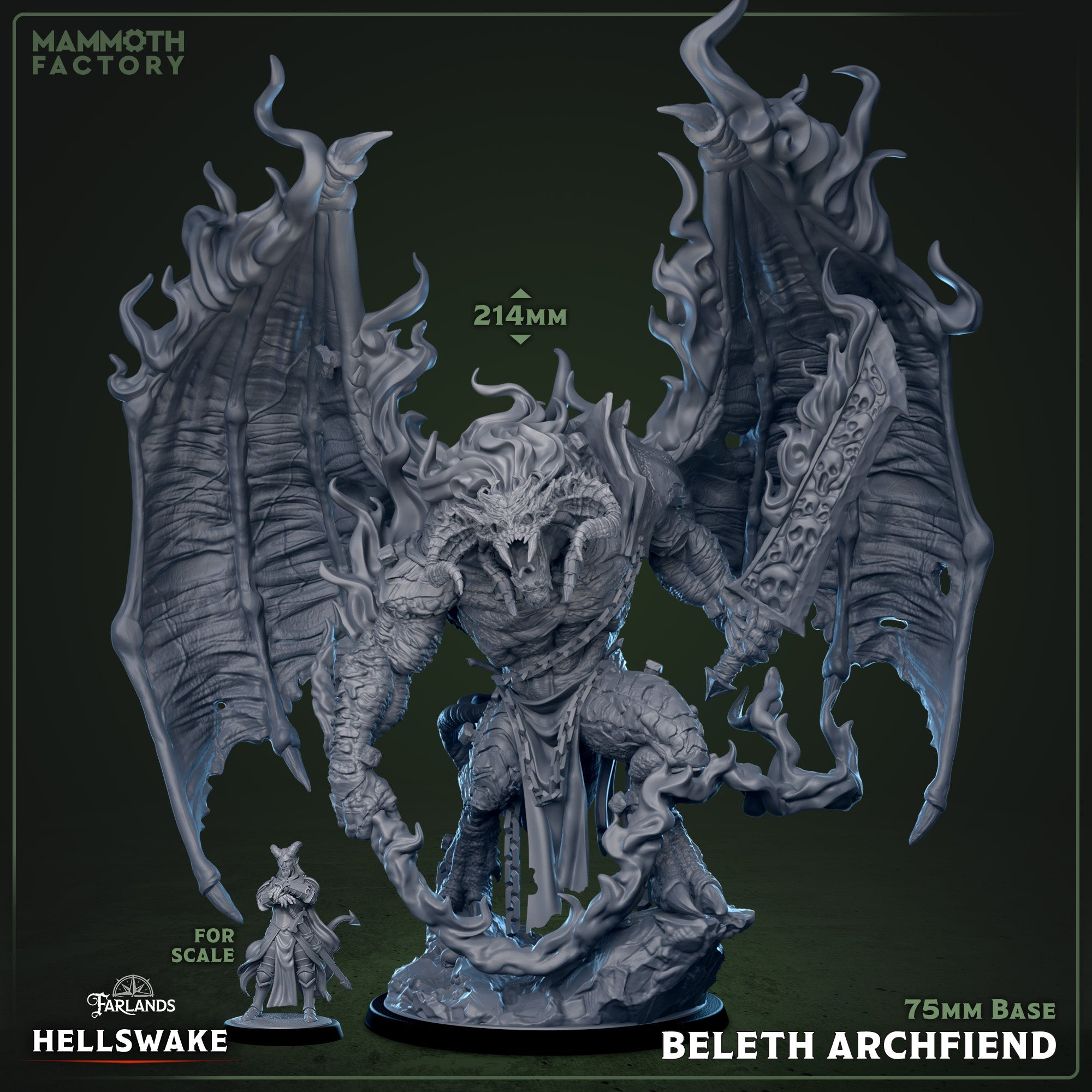 Beleth, Archfiend of Acathion (Huge Winged Archdemon) Main image