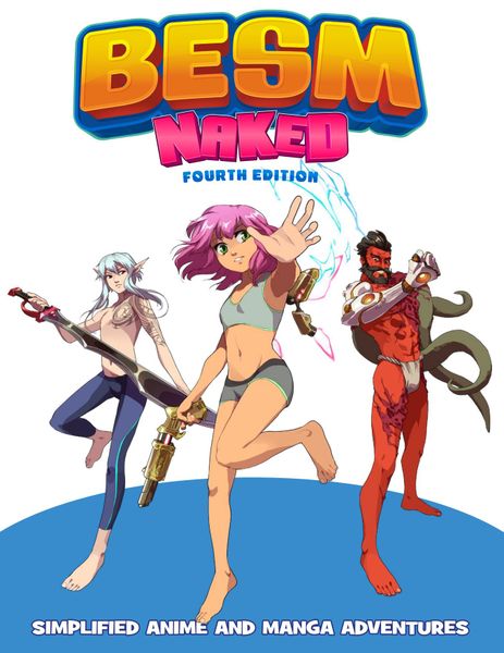 BESM Naked 4th Edition Rules Main image