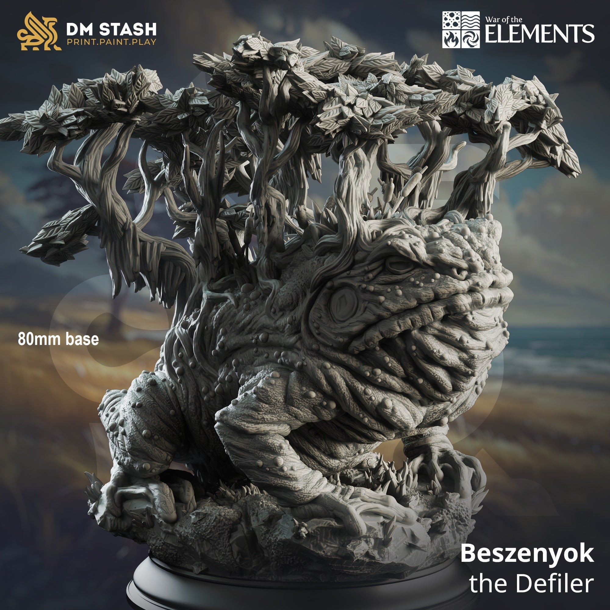 Beszenyok, the Defiler (Huge Frog Elemental) Main image