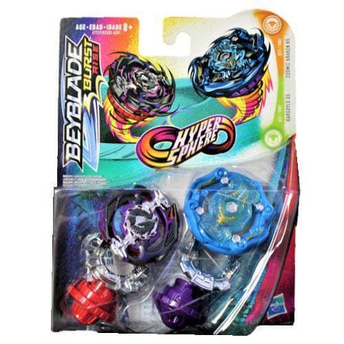 Beyblade Burst Rise Hyper Sphere Dual Packs - Choose your Beyblade Gargoyle G5 & Cosmic Kraken K5