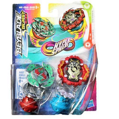Beyblade Burst Rise Hyper Sphere Dual Packs - Choose your Beyblade Dullahan D5 & Viper Hydrax H5
