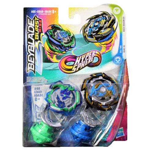 Beyblade Burst Rise Hyper Sphere Dual Packs - Choose your Beyblade Ogre O5 & Rock Dragon D5