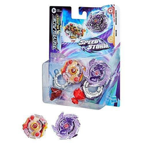 Beyblade Burst Surge Speedstorm Dual Pack - Choose your Beyblade Kolossal Fafnir F6 & Odax O6