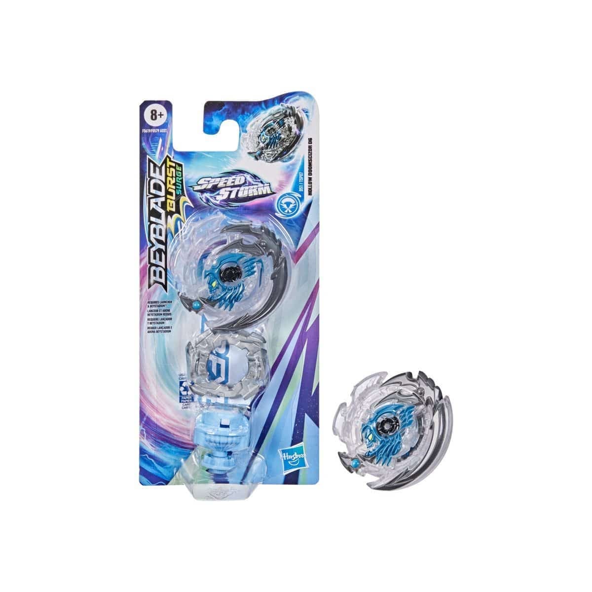Beyblade Burst Surge Speedstorm Single Top or Starter set - Choose your Beyblade Hollow Doomscizor D6