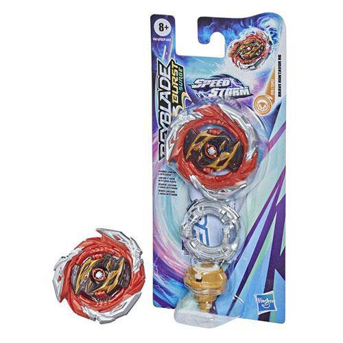 Beyblade Burst Surge Speedstorm Single Top or Starter set - Choose your Beyblade Brave Roktavor R6
