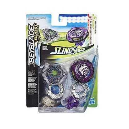 Beyblade Burst Turbo Slingshock Dual Pack - Choose your Beyblade Tornado-X Yegrion Y4 & Morrigna M4