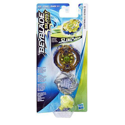 Beyblade Burst Turbo Slingshock Single Top - Choose your Beyblade LIGHTING X ISTROS I4