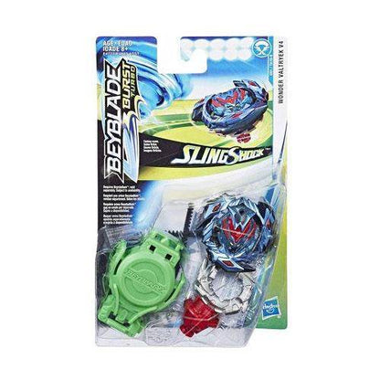 Beyblade Burst Turbo Slingshock Starter Pack - Choose your Beyblade WONDER VALTRYEK V4