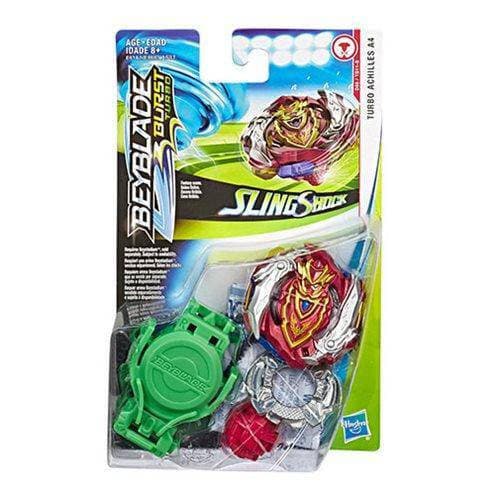 Beyblade Burst Turbo Slingshock Starter Pack - Choose your Beyblade Achilles A4