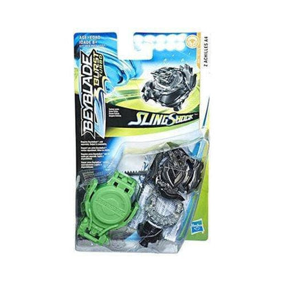 Beyblade Burst Turbo Slingshock Starter Pack - Choose your Beyblade Z Achilles A4Stamina