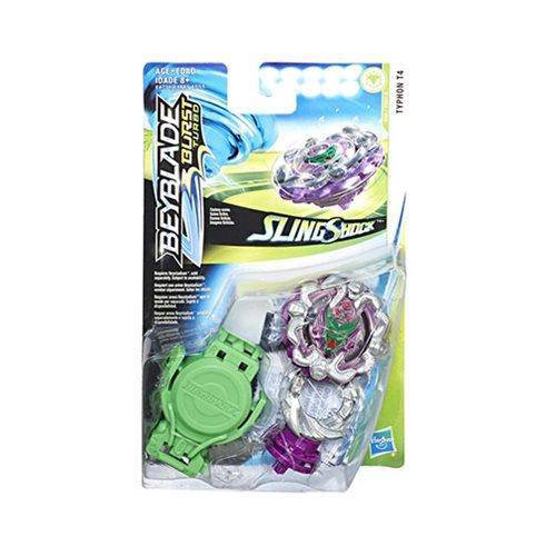 Beyblade Burst Turbo Slingshock Starter Pack - Choose your Beyblade Typhon T4