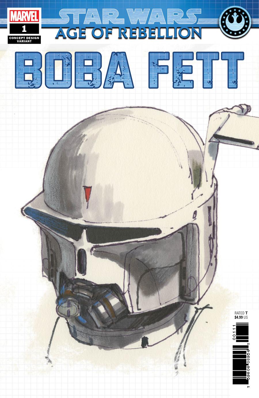 STAR WARS AGE OF REBELLION BOBA FETT #1 CONCEPT VAR 5/8/2019 Main image