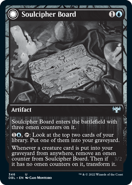 Soulcipher Board // Cipherbound Spirit (DBL-346) - Innistrad: Double Feature: (Double Faced Transform)